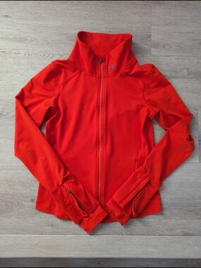 Under Armour Women's Red Full-Zip Jacket